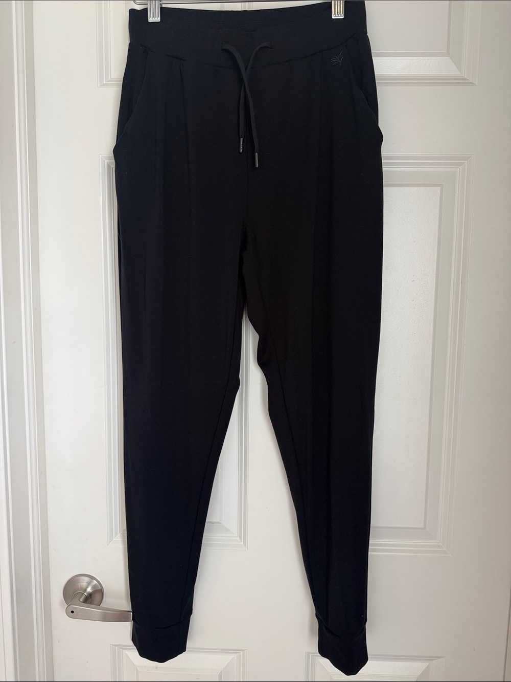 Women’s cozy earth  Black Drawstring Jogger Pants